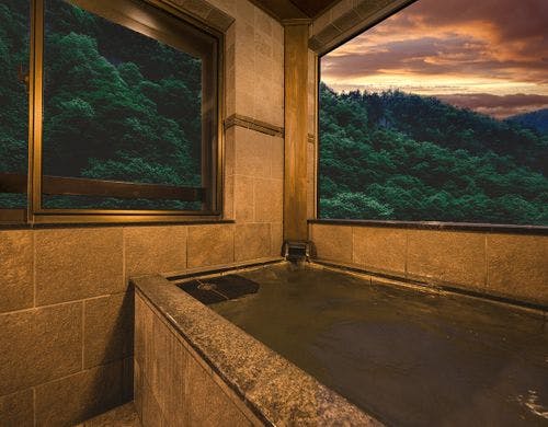 【半露天風呂付コーナー特別室】