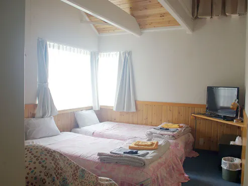 ・【ตัวอย่างห้องพัก】ห้องสไตล์ตะวันตกในอาคารหลัก (พร้อมอ่างอาบน้ำและห้องน้ำ)