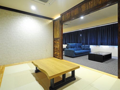 【和洋室】足を伸ばしてお寛ぎください。