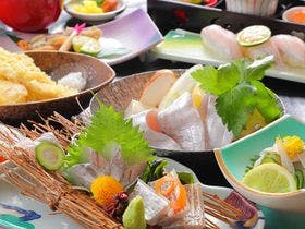 年中天然クエが食べられる！民宿松林