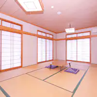 Bilik gaya Jepun 6 hingga 12 tatami.