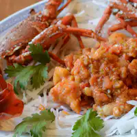 이즈 반도의 명물! 바닷가재 칠리소스 조림.