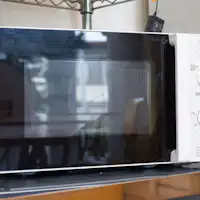 *전자레인지를 설치하였습니다.