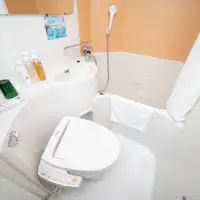 ห้องพักทุกห้องมีห้องน้ำในตัว