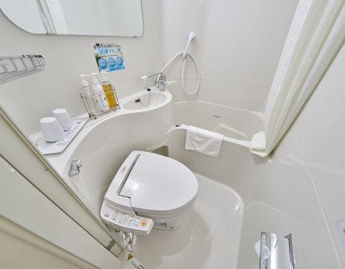 全室にユニットバス完備