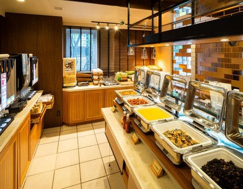 日替わりバイキングで一日の活力を