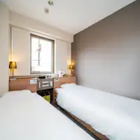 Kami menyediakan dua katil lebar 90cm♪