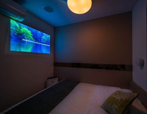 話題のPopInAladdinで大迫力の映像！