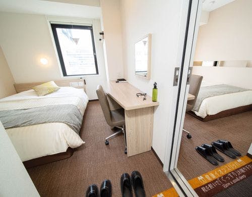 ２部屋繋がったコネクティングルームです。