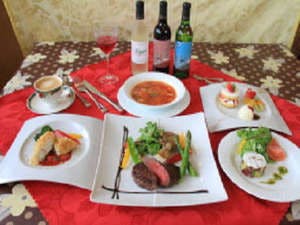 Western full-course meal