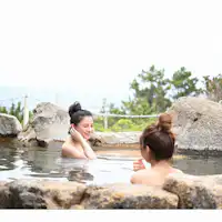 源泉掛け流し温泉露天風呂!