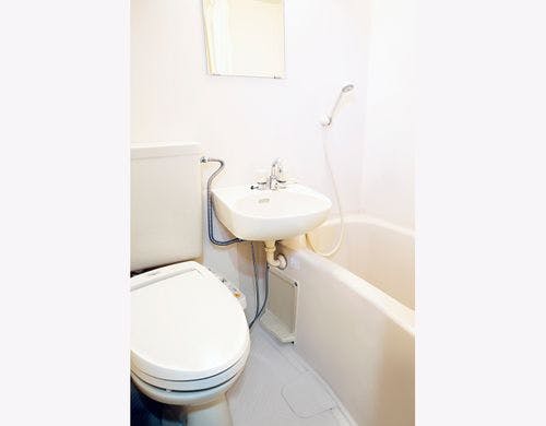 シングルA　ユニットバス ウォシュレット付