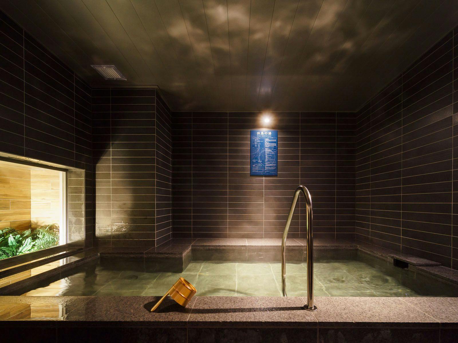 유가와라 천연 온천 남녀 별도 "덴마노유"