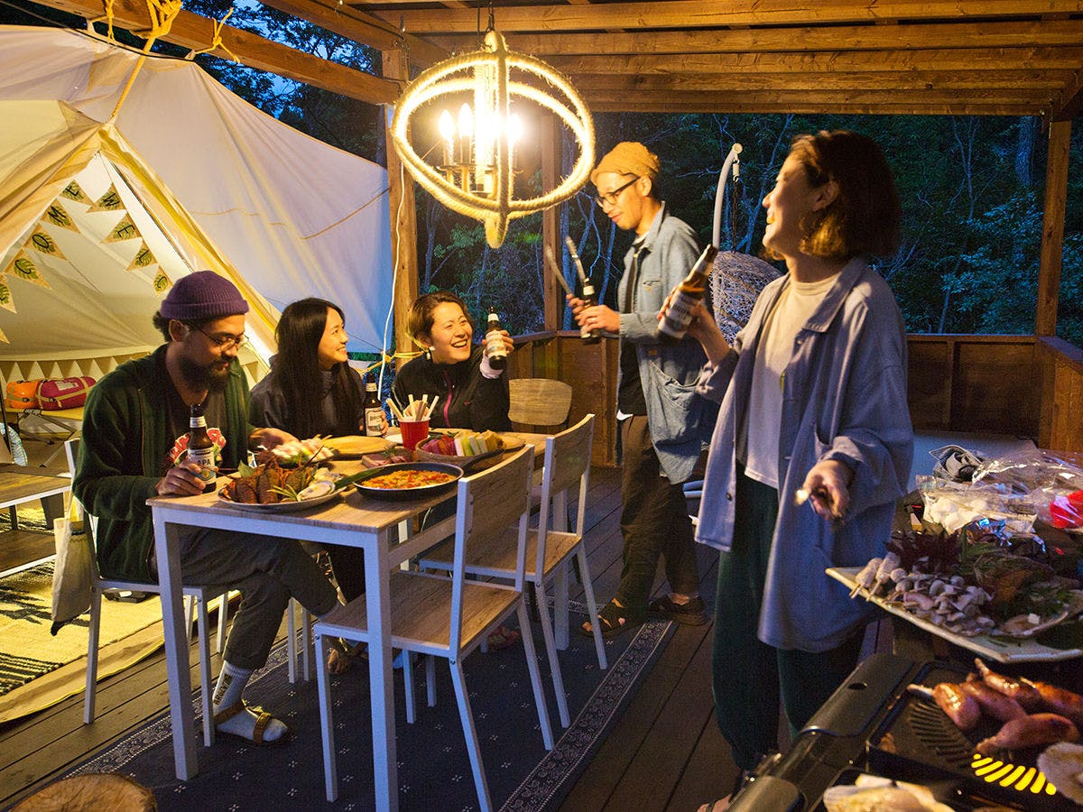 Ryokan & Glamping Resort: The Inn Where the Sound of Deer Echoes - Hanazansui