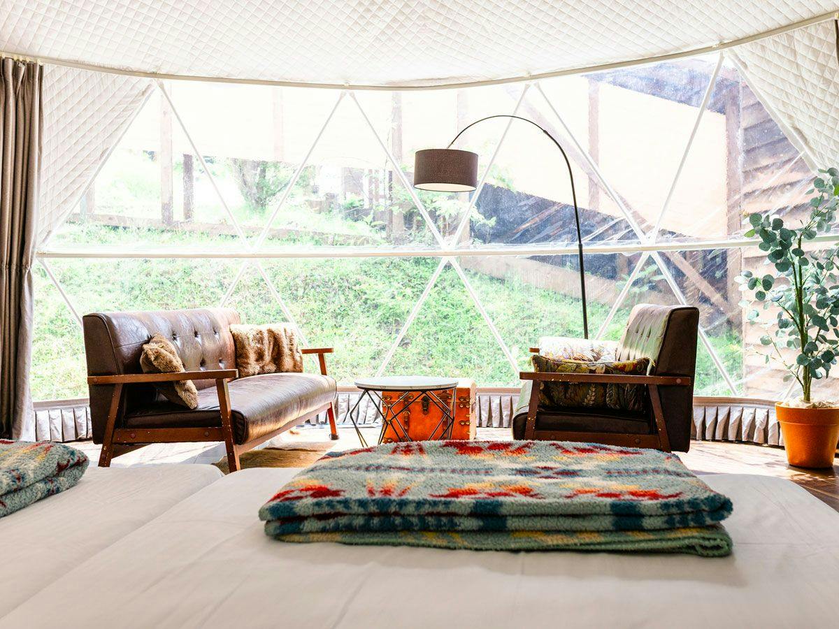 Ryokan & Glamping Resort: The Inn Where the Sound of Deer Echoes - Hanazansui