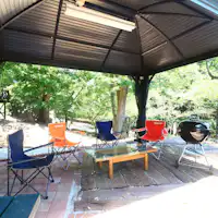 พื้นที่บาร์บีคิวกว้างขวาง