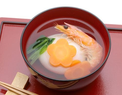 年末年始の朝食はおせち料理にお雑煮