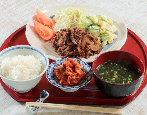 【お料理】日替わり定食プルコギ