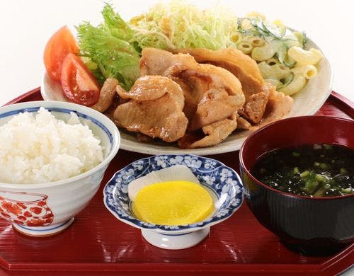 【お料理】日替わり生姜焼き定食