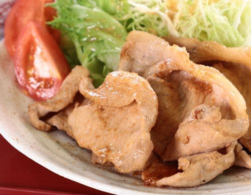 【お料理】日替わり生姜焼き定食