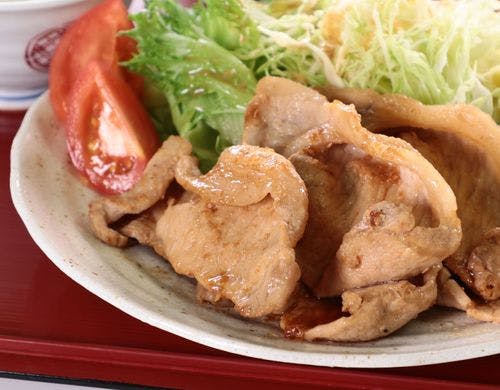 【お料理】日替わり生姜焼き定食