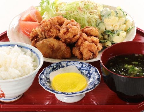 【お料理】日替わり唐揚げ定食