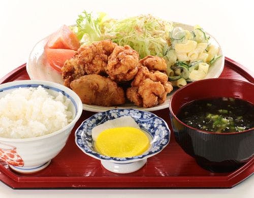 【お料理】日替わり唐揚げ定食