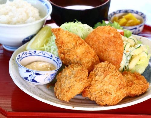 【お料理】日替わりミックスフライ定食
