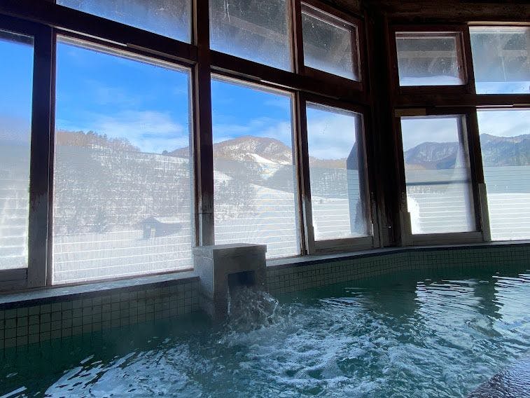 Natural Onsen Winter
