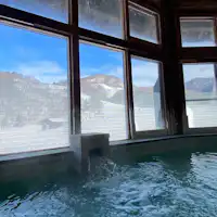 Natural Onsen Winter
