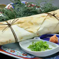 【อาหาร】ปลากะพงอบห่อกระดาษโฮโช