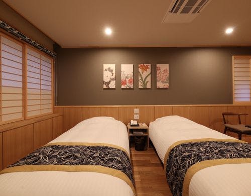 2023年完成の和風ツインルーム