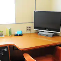 【ห้องเดี่ยว】มีโต๊ะทำงานกว้าง