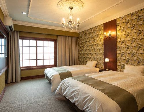 洋室ツイン２１平米／洗面WC付※お風呂なし