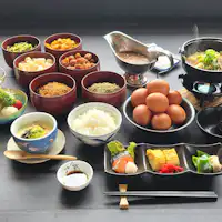 "ซุปหมูยากะบุตะของโอดากาคิซัง!" อาหารเช้า