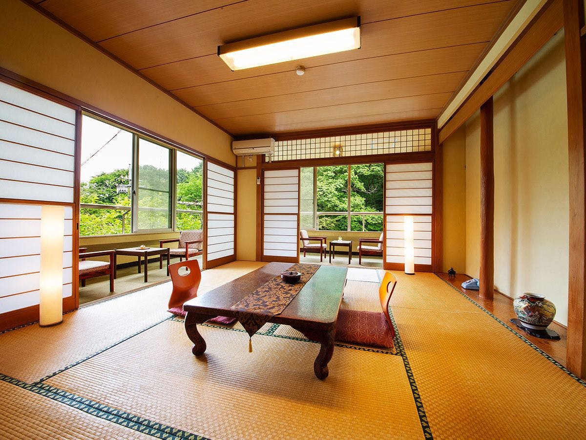 [Bilik gaya Jepun 10 tatami, dengan tandas]