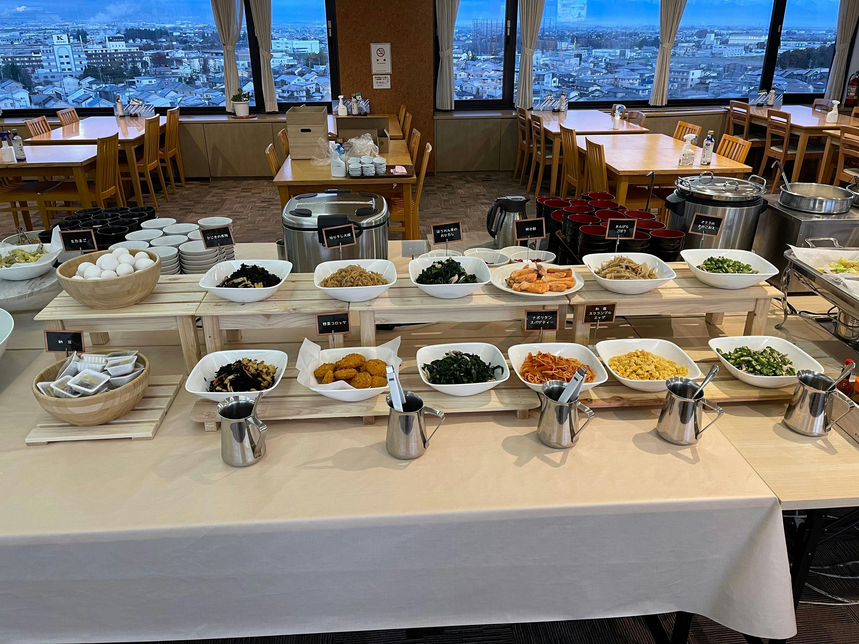 บุฟเฟ่ต์อาหารเช้า