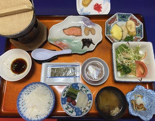 寺尾温泉の朝ごはん