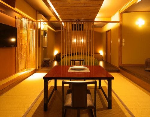 露天風呂付客室　天目