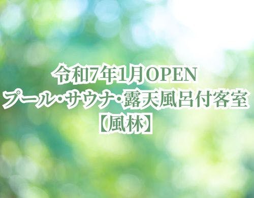 プール・サウナ・露天風呂付客室【風林】
