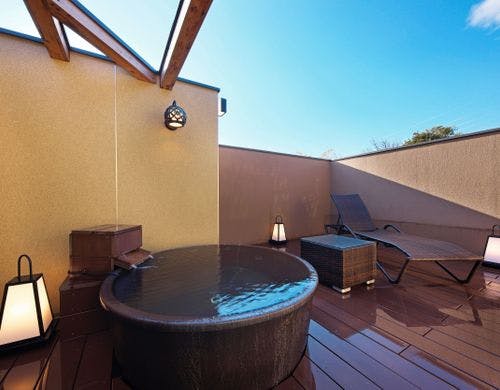 露天風呂付客室　【夜叉神】