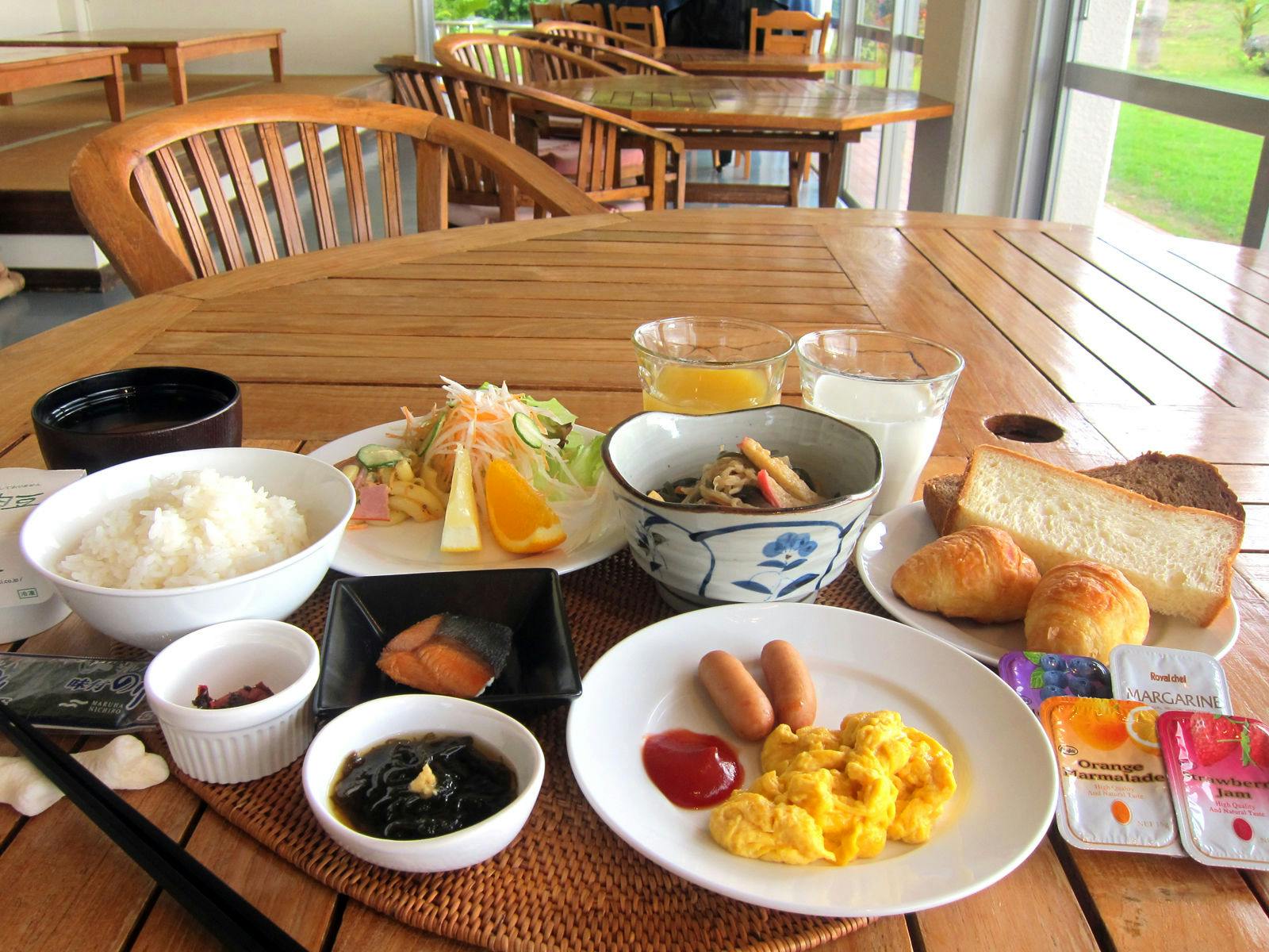 *【ตัวอย่างอาหารเช้า】