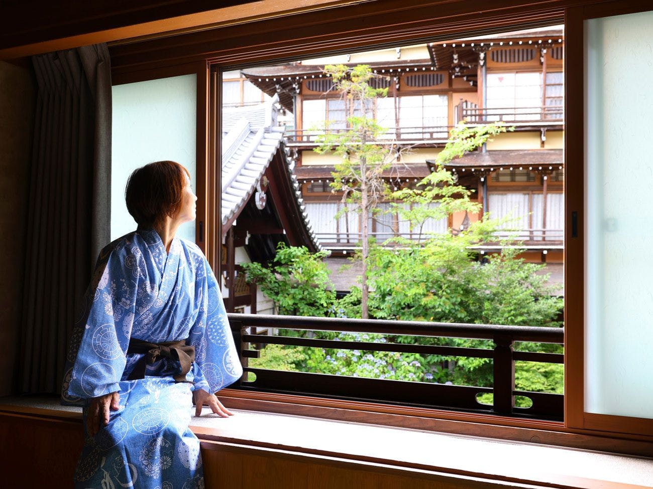 【Sisi Jalan Mata Air Panas ■ Kamar Gaya Jepang 8 Tatami】