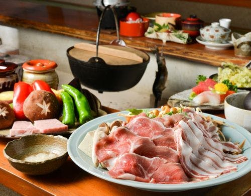囲炉裏料理（一例）