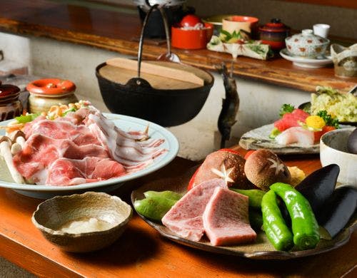 囲炉裏料理（一例）