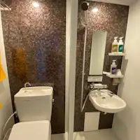 ประเภทห้องอาบน้ำและห้องสุขาแยกกัน