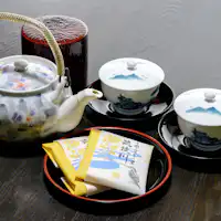 *【Kamar】Setelah tiba, nikmati teh