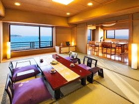 渚のリゾート　竜宮ホテル　絶景露天風呂と海鮮美食が自慢の宿