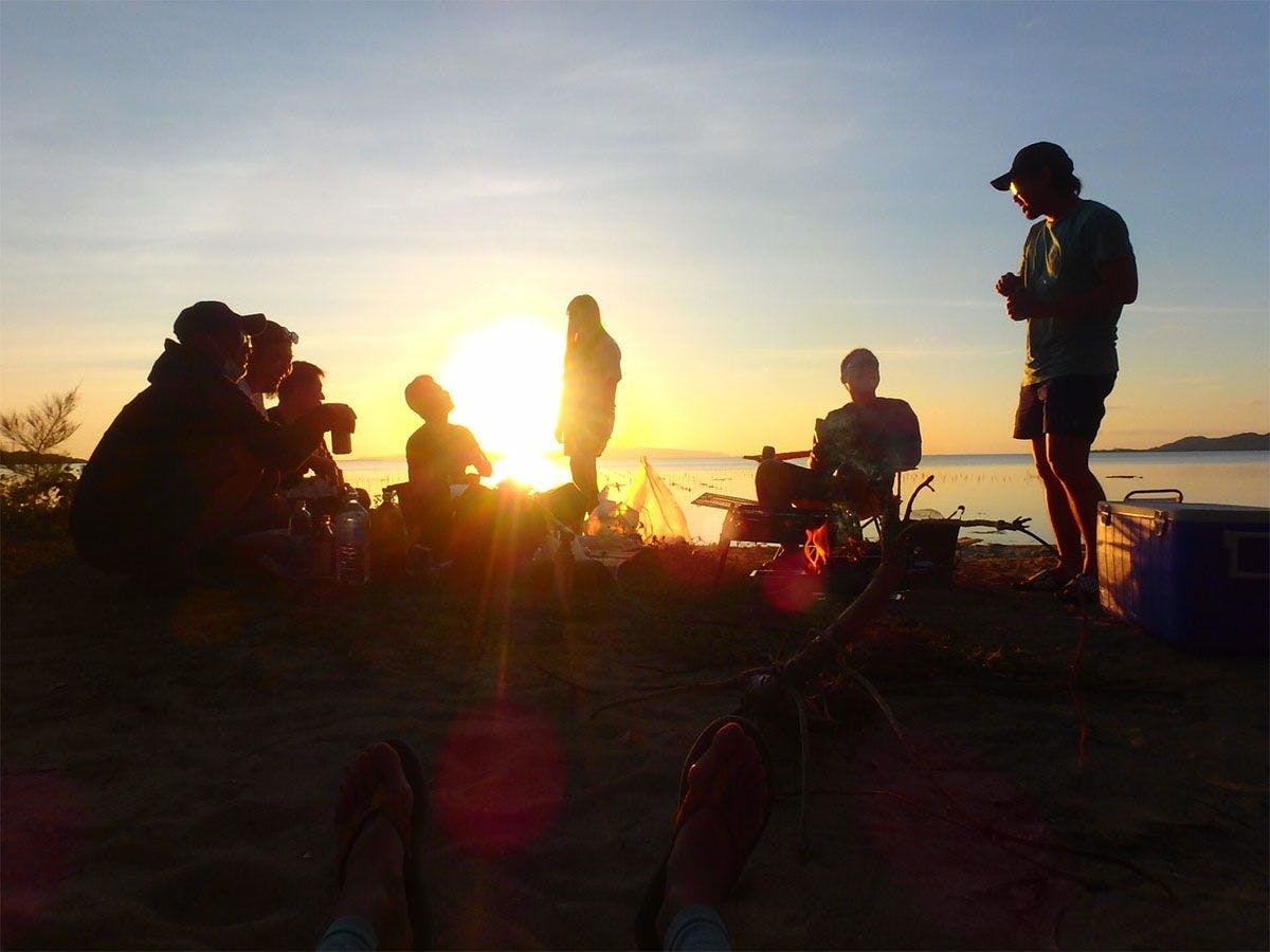 바다 향기를 느끼며 BBQ를 즐기세요.