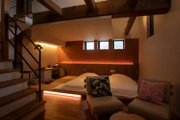 ห้องพักใหม่พร้อมอ่างอาบน้ำกลางแจ้ง แยกต่างหาก Kura <Toga>